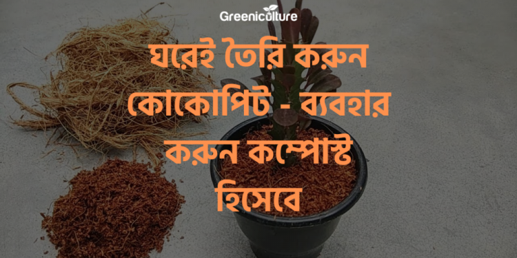 Cocopeat as compost